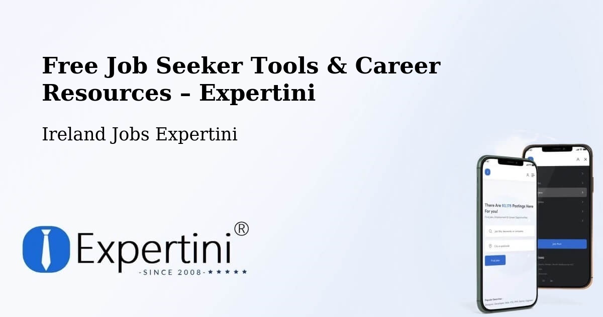 Free Job Seeker Tools & Career Resources – An Ros - An Ros, Ireland Jobs Expertini